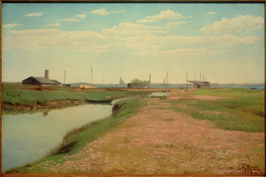 Kanal und Hafen bei Fredriksvaerk